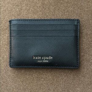 Kate Spade Black Leather  Card Holder wallet